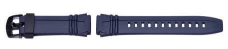 Watch strap Casio for HDD-600C, rubber, blue
