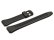 Casio Watch strap for W-201, W-201G, rubber, black