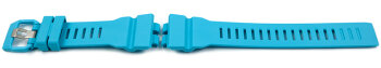 Genuine Casio Turquoise  Resin Watch Band for GBA-800-9A