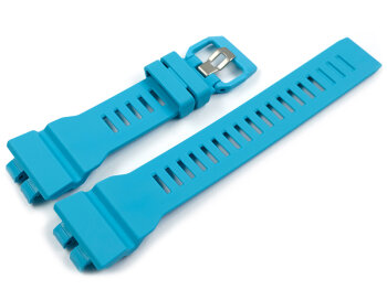 Genuine Casio Turquoise  Resin Watch Band for GBA-800-9A