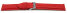 Red Vegan Cork Lightly padded Watch Strap 14mm 16mm 18mm 20mm 22mm