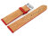 Red Vegan Cork Lightly padded Watch Strap 14mm 16mm 18mm 20mm 22mm