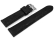 Black Vegan Cork Lightly padded Watch Strap 14mm 16mm 18mm 20mm 22mm