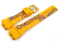 Genuine Casio G-Squad  "Dagger" Yellow Resin Watch Band for GBA-800DG-9A