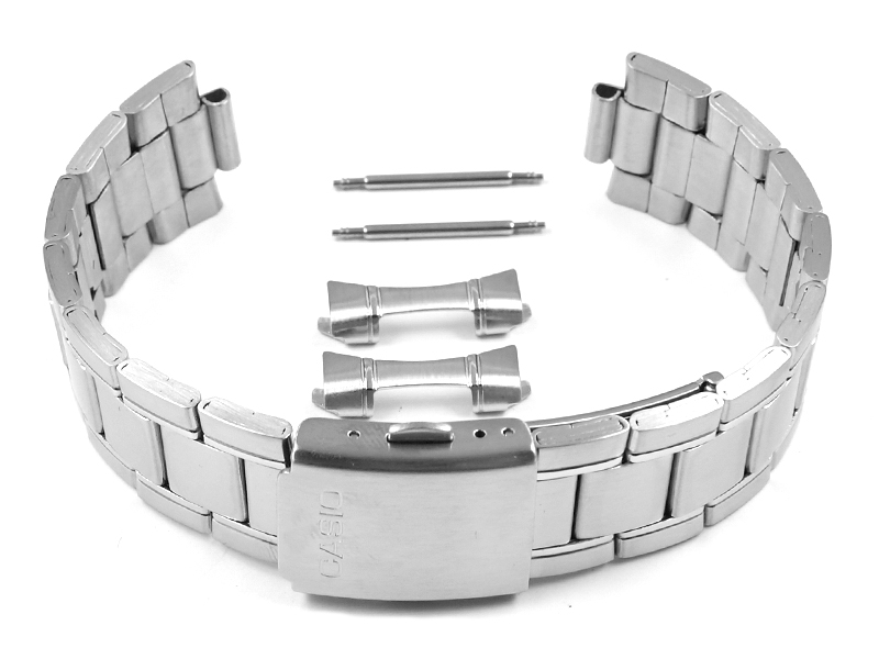 casio stainless steel watch strap
