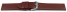 Vegan Cactus Watch Strap Bordeaux 18mm Steel