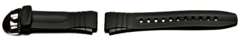 Casio Watch strap for F-200W-1, F-200W-9, rubber, black