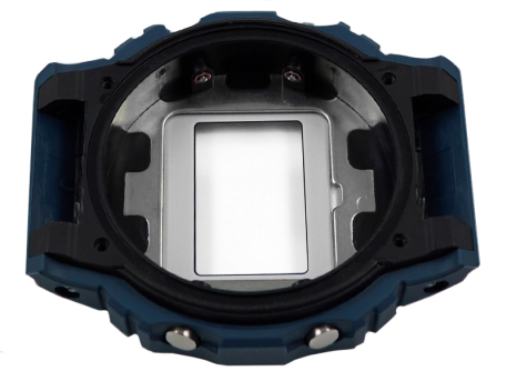 Geniune Casio G-Shock navy blue DW-5600CC-2 CASE/CENTER ASSY