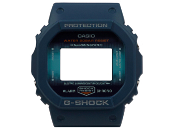 Geniune Casio G-Shock navy blue DW-5600CC-2 CASE/CENTER...