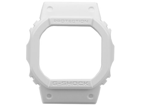 Casio Replacement White Resin Bezel forDW-5600CU-7