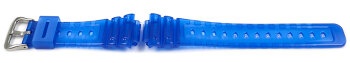 Blue Translucent Resin Watch Strap Casio DW-5600SB-2