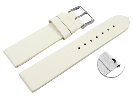 Quick Release Vegan Cactus Watch Strap White 14mm 16mm...