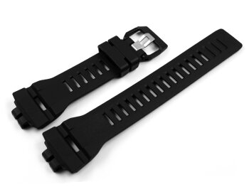 Genuine Casio Replacement Black Resin Watch Strap for GBD-200UU-1