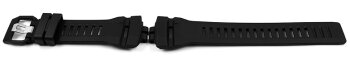 Genuine Casio Replacement Black Resin Watch Strap for GBD-200SM-1A6
