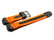 Watch strap Casio f. G-315RL-4AV,rubber grey/Leather orange