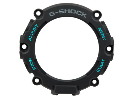 Genuine Casio G-Shock Carbon Core Guard Black Resin Bezel...