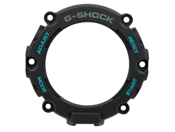 Genuine Casio G-Shock Carbon Core Guard Black Resin Bezel...