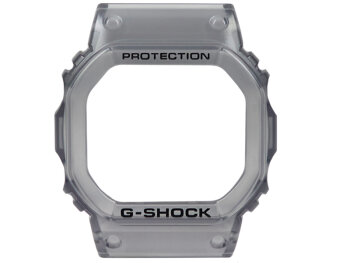 Genuine Casio G-Shock Grey Translucent Resin Bezel with...