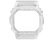 Genuine Casio G-Shock Transparent Resin Bezel with white lettering for DW-B5600G-7