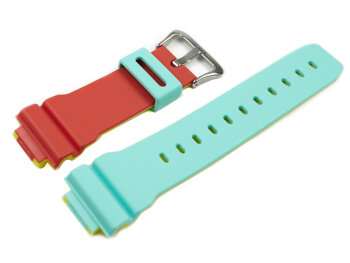Genuine Casio Multicolored Resin Watch Strap DW-5600CMA-9