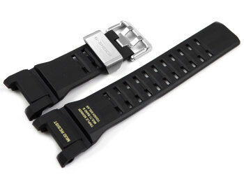 Genuine Casio Mudmaster Black Bio based Resin Watch Band GWG-B1000-1A