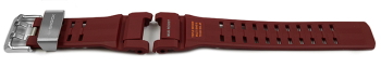 Genuine Casio Mudmaster Red Bio based Resin Watch Band...