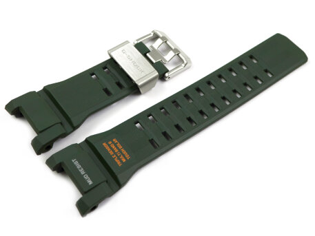 Genuine Casio Mudmaster Green Bio based Resin Watch Band...