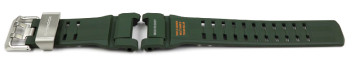 Genuine Casio Mudmaster Green Bio based Resin Watch Band...