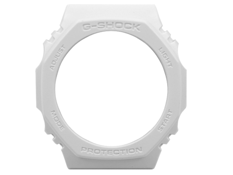 Genuine Casio White Resin Bezel for GA-2100-7A