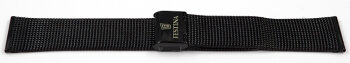 Festina Mens Black Gray Stainless Steel Watch Strap for...