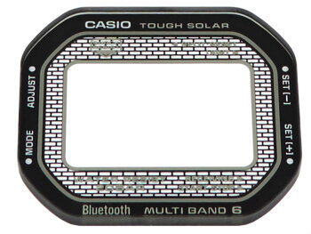 Genuine Casio Replacement Watch Crystal GMW-B5000D-1 Glass with black border