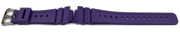 Genuine Casio Purple Resin Watch Strap for DW-5600TB-6