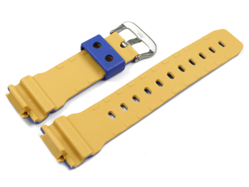 Genuine Casio G-Lide Blue Watch Strap with beige inner layer GLS-6900-2