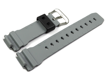 Genuine Casio G-Lide Black Watch Strap with gray inner layer GLS-6900-1