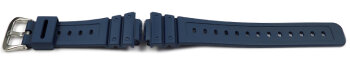 Genuine Casio Blue Resin Watch Strap DW-5600RB-2