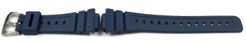 Genuine Casio Blue Resin Watch Strap DW-5600RB-2