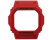 Casio Red Resin Replacement Bezel GW-M5610RB-4 with black letttering