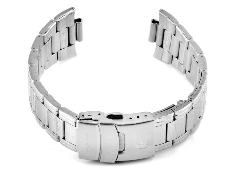 Watch strap bracelet Casio for EFA-122D-1AVEF, stainless steel