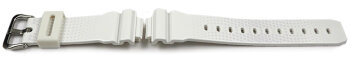 Genuine Casio G-Shock Replacement White Resin Watch Strap...