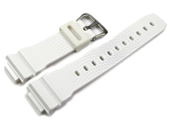 Genuine Casio G-Shock Replacement White Resin Watch Strap DW-6900NB-7