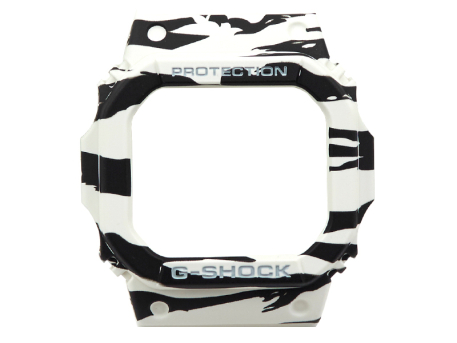 Casio G-Shock Tiger Stripes Bezel DW-D5600BW-7...