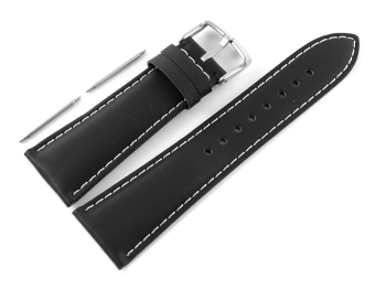 Genuine Casio Replacement Black Leather Watch Strap for...