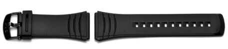 Watch strap Casio for DBC-32, DBC-32C, rubber, black