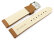 Watch Strap Genuine Leather smooth light brown 18mm 20mm 22mm 24mm 26mm 28mm