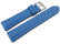 Watch Strap Genuine Leather smooth blue wN 18mm 20mm 22mm 24mm 26mm 28mm