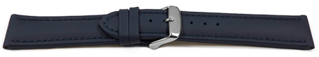 Watch Strap Genuine Leather smooth dark blue 18mm 20mm 22mm 24mm 26mm 28mm