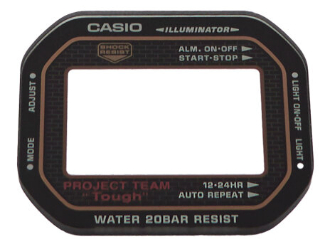 Genuine Casio GLASS for DW-5030C-1