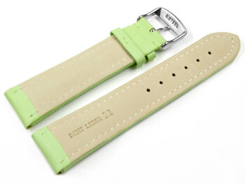 Watch Strap Genuine Leather smooth rink 18mm 20mm 22mm 24mm 26mm 28mm