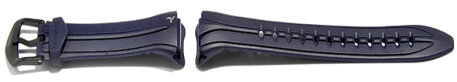 Watch strap Casio f. STR-101C-2V, rubber,dark blue