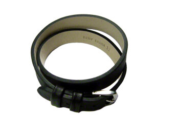 Winding watch band - Smooth - black  6 -> 20 mm - 350...